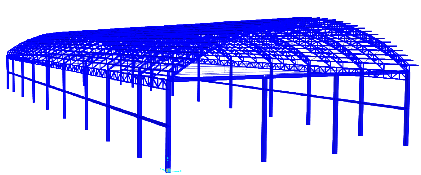 Estructura metálica en SAP2000