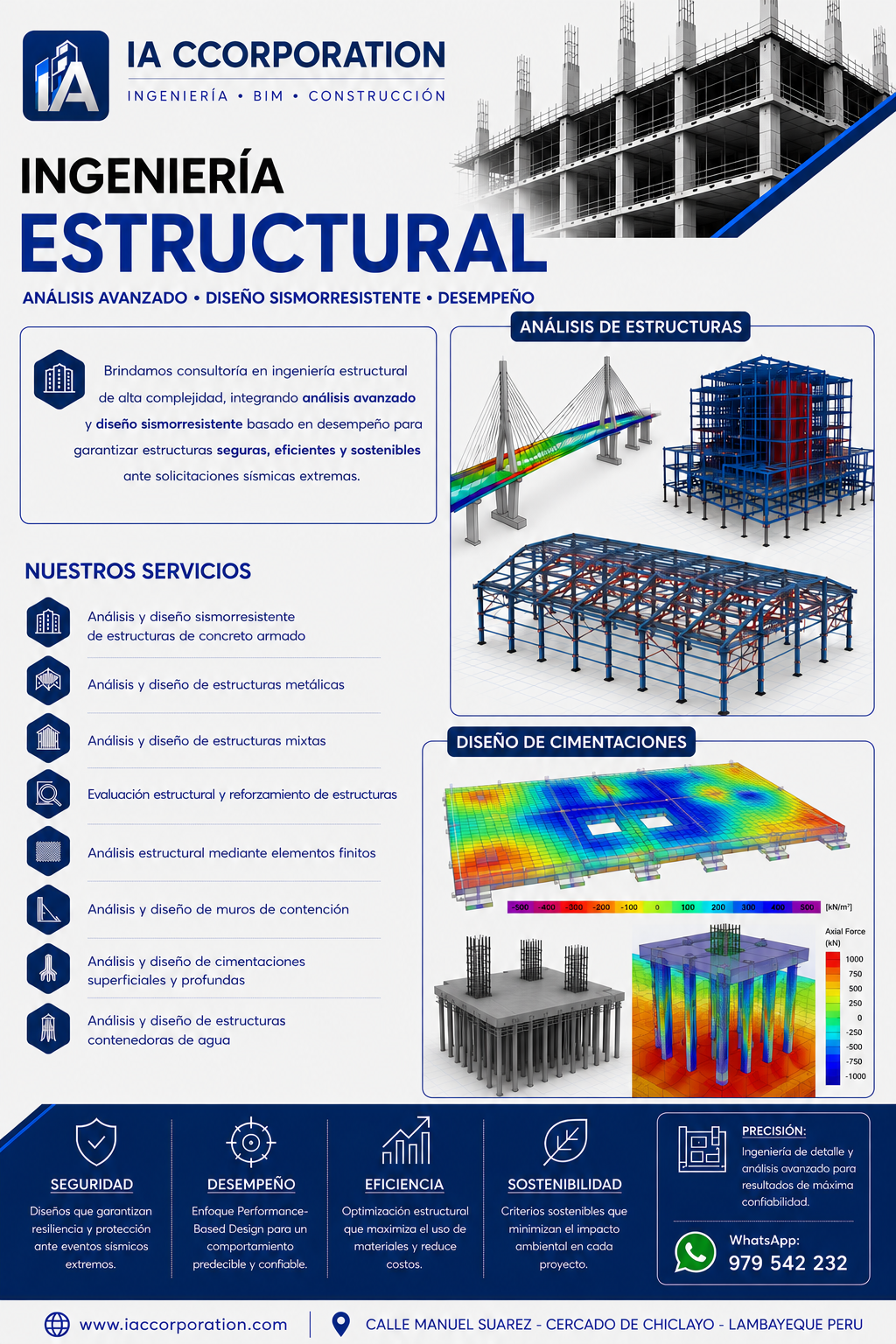 Ingeniería estructural IA CCORPORATION
